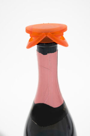 Cuisivin Clip Cap Champagne Stopper –  Orange