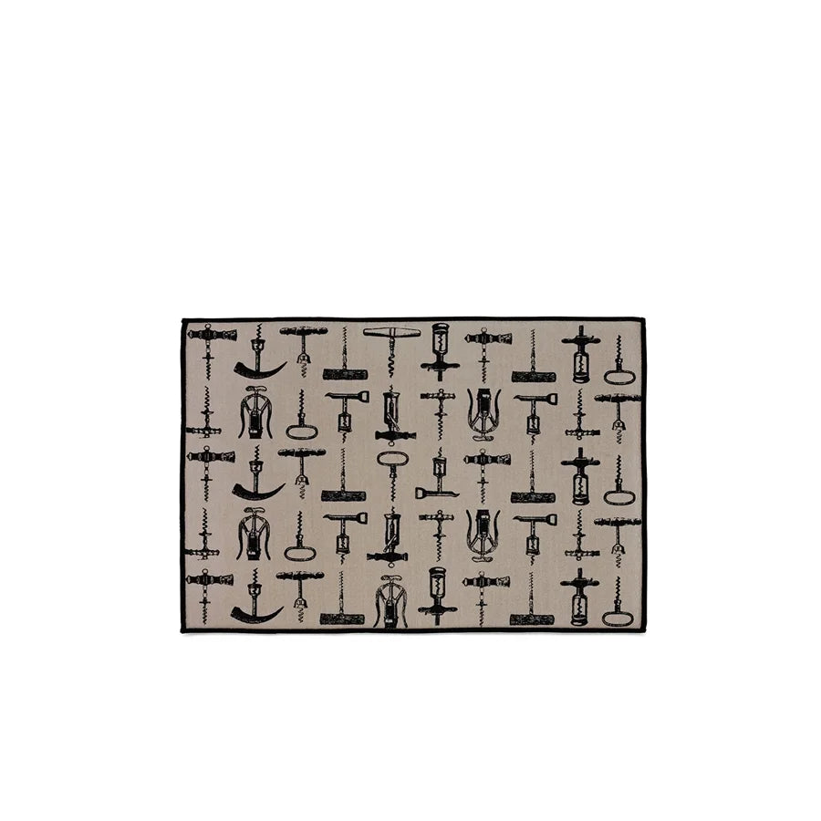Corkscrew Microfiber Drying Mat
