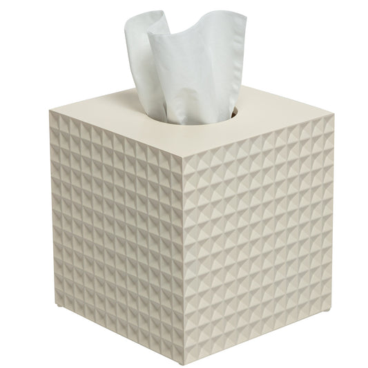 BRAEMAR TISSUE BOX RESIN IVORYu