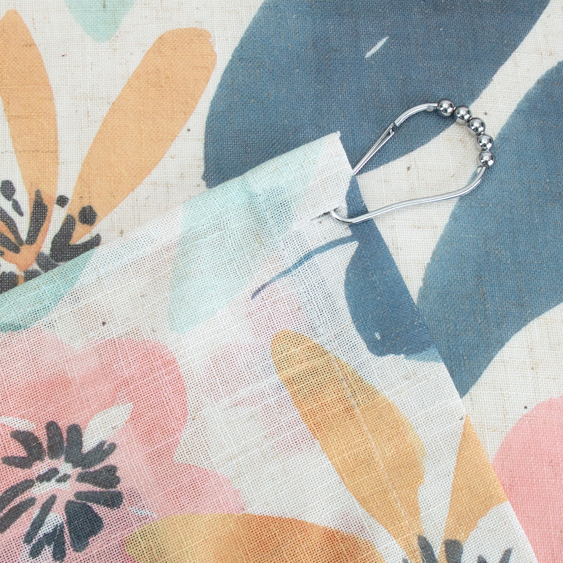 SALTILLO SHOWER CURTAIN FABRIC 72" X 72" 220 GSM