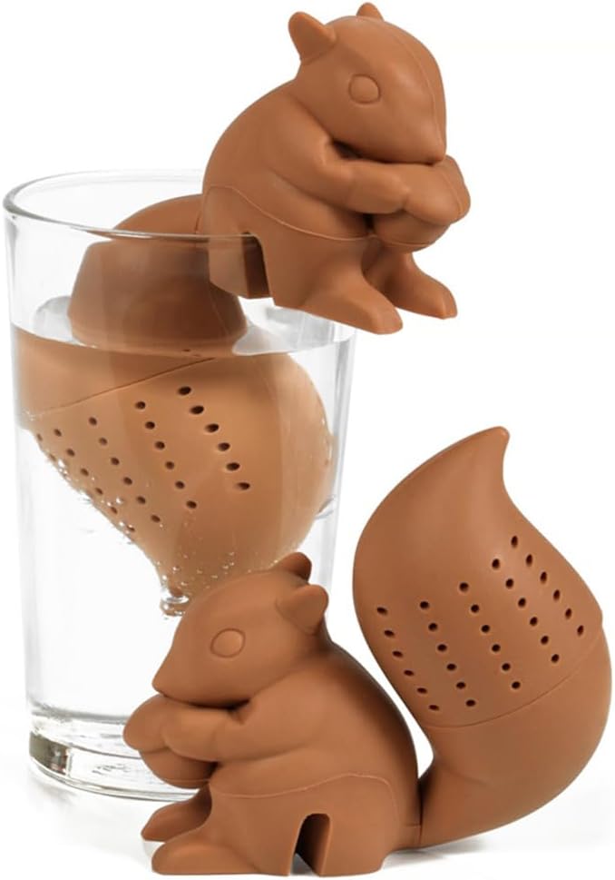 Silicone Squirrel Shape Tea Strainer