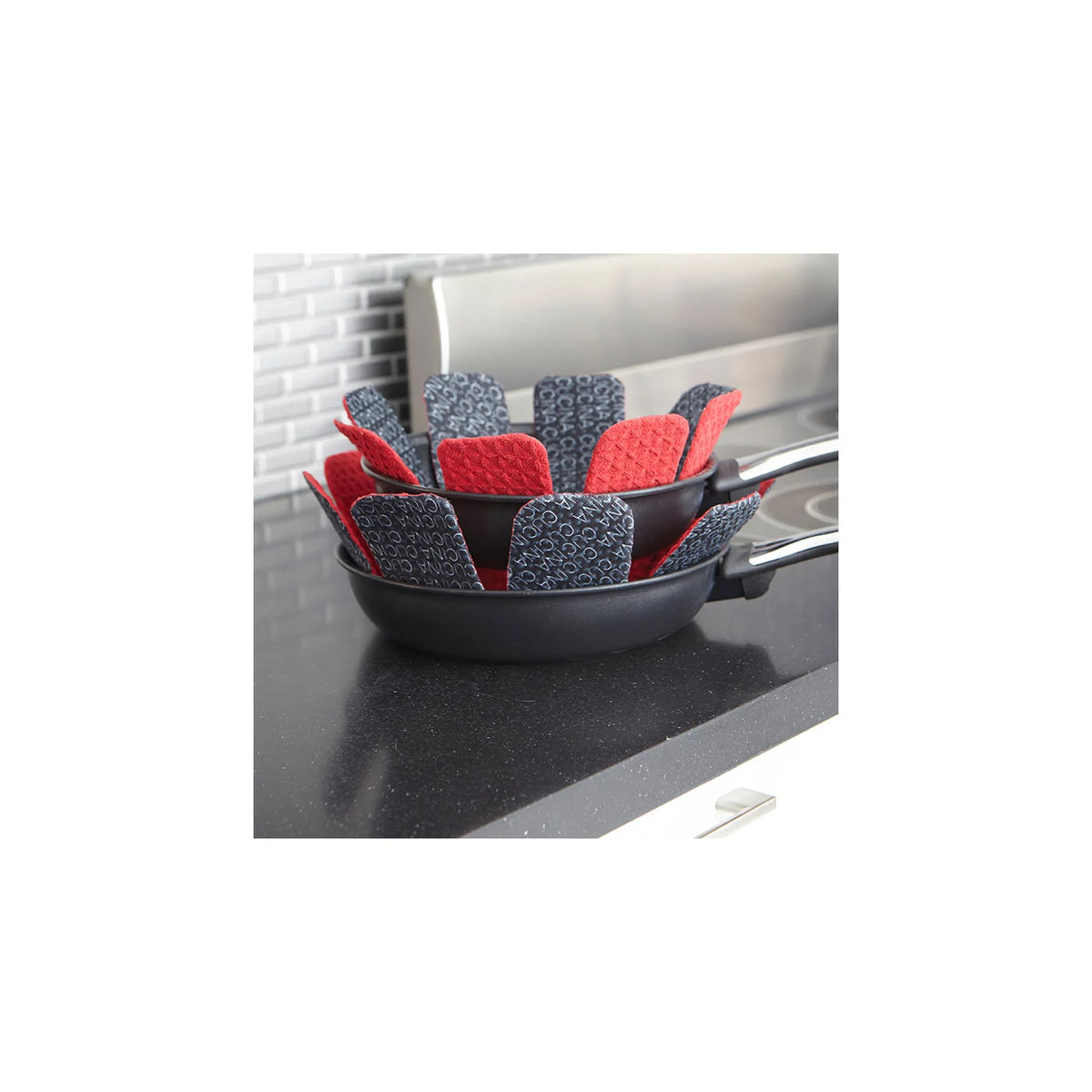 Cucina Cookware Protector Set of 2 Grey