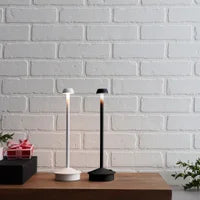 Led Empire Standing Touch Pillar Lamp Black