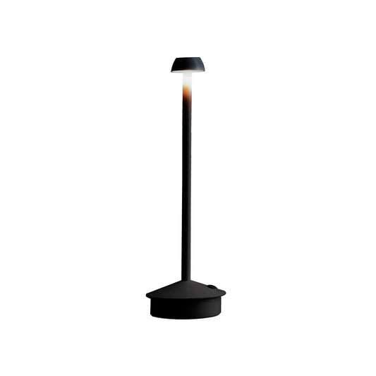 Led Empire Standing Touch Pillar Lamp Black