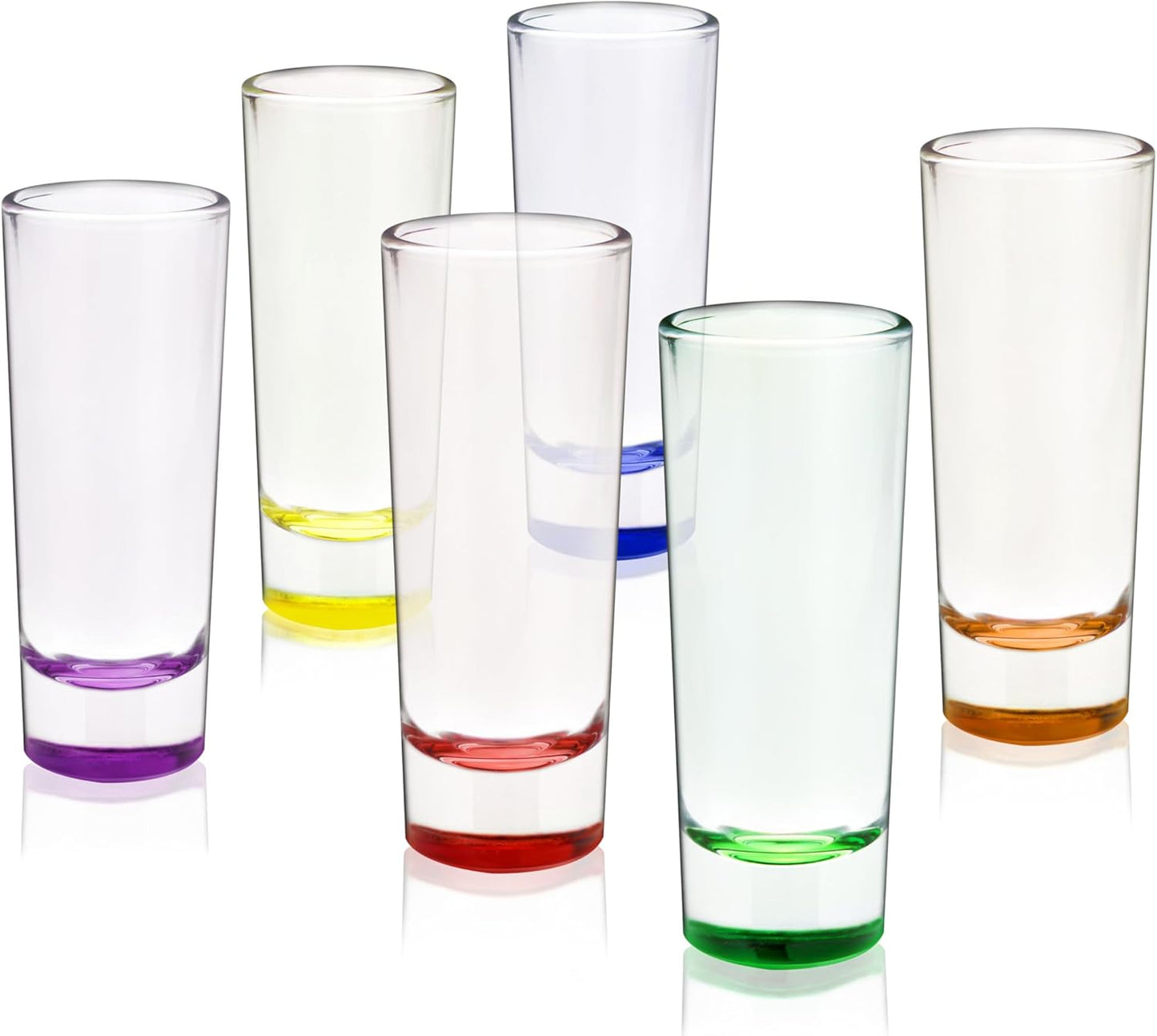 2 oz Shot Glass Shooters, Set of 6