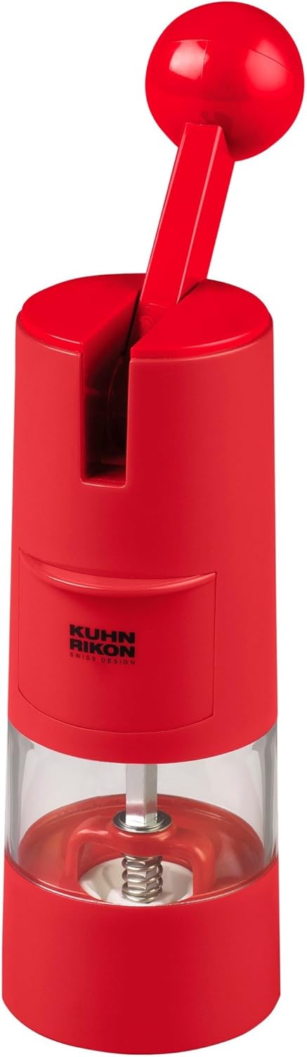 Spice grinder  Ratchet Red