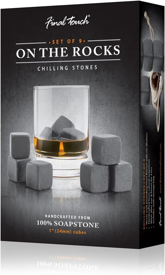 On The Rocks Chilling Stones - Set of 9