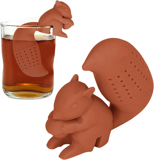 Silicone Squirrel Shape Tea Strainer
