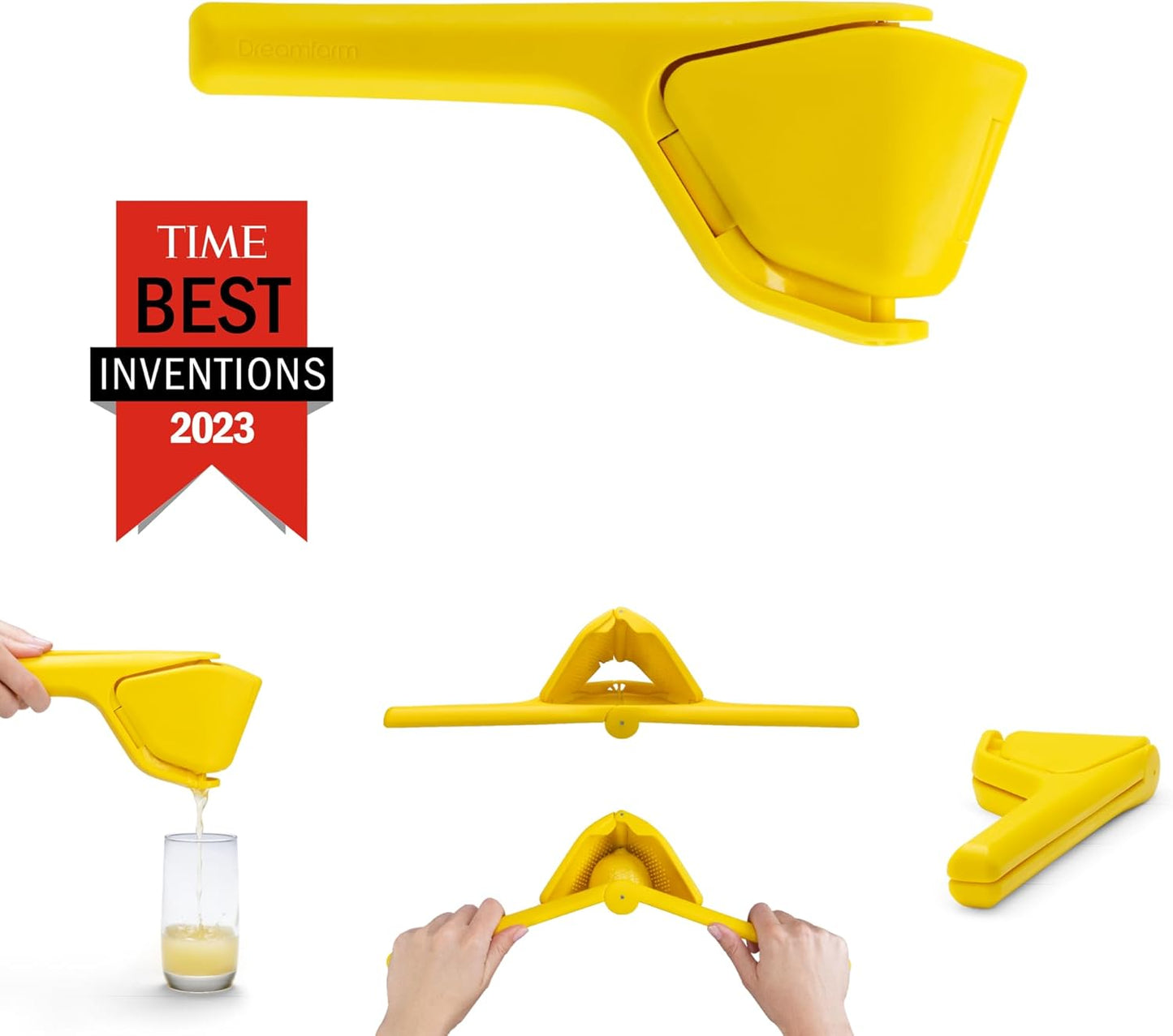 Fluicer Lemon Fold Flat Easy Juicer