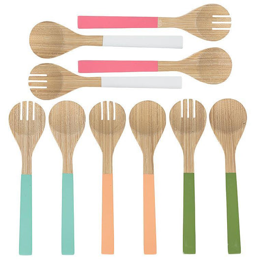 Salad Servers  White
