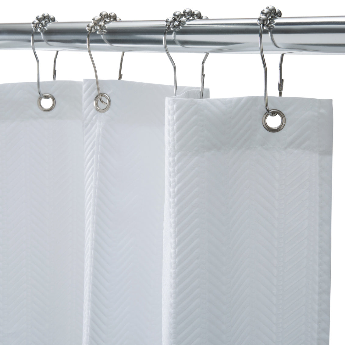 LYON SHOWER LINER / CURTAIN MICROFIBER WHITE 70" X 72"