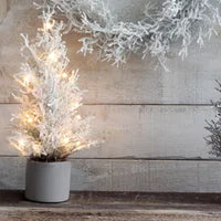 Soft Shimmer LED Tree Frosted