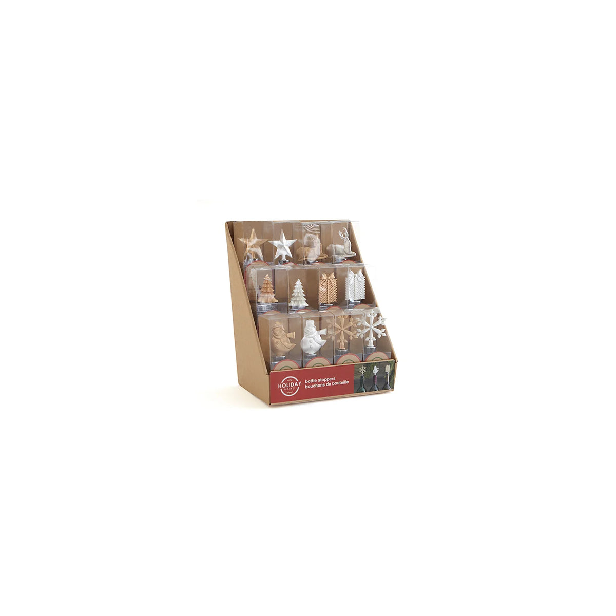 Holiday Brushed Bottle Stopper