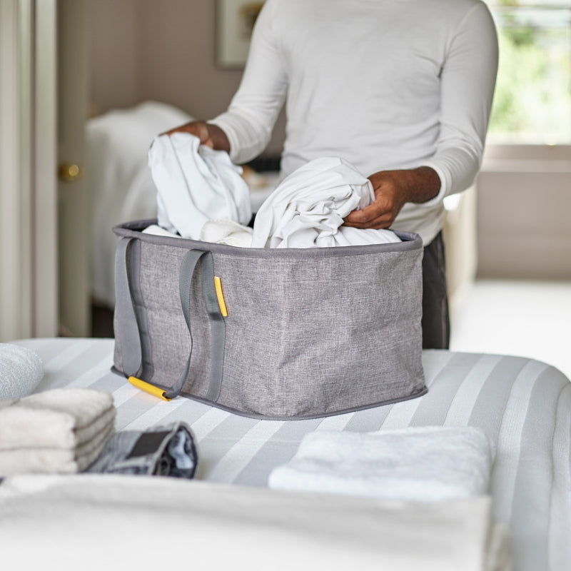 Hold-All Collapsible Laundry Basket