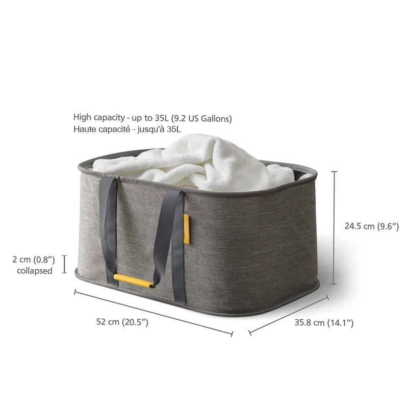 Hold-All Collapsible Laundry Basket