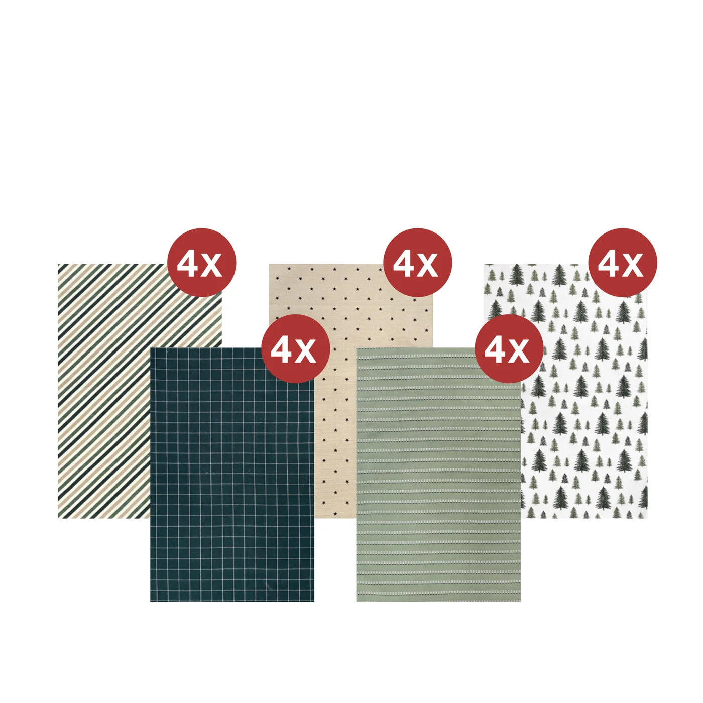 Winter Green Single Kitchen Towel