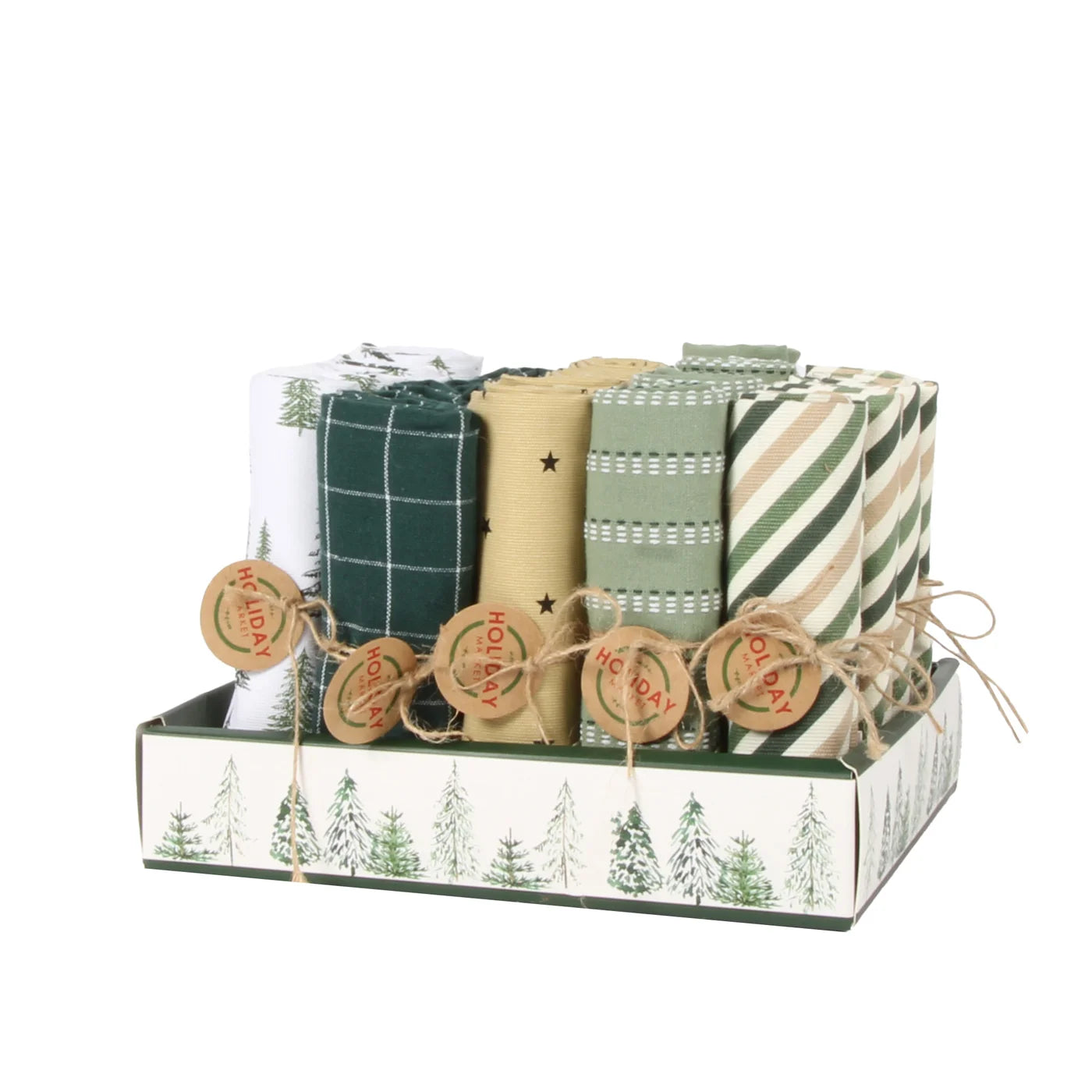 Winter Green Single Kitchen Towel