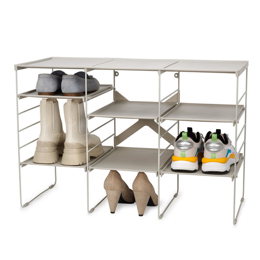 Level™ Adjustable Shoe Rack
