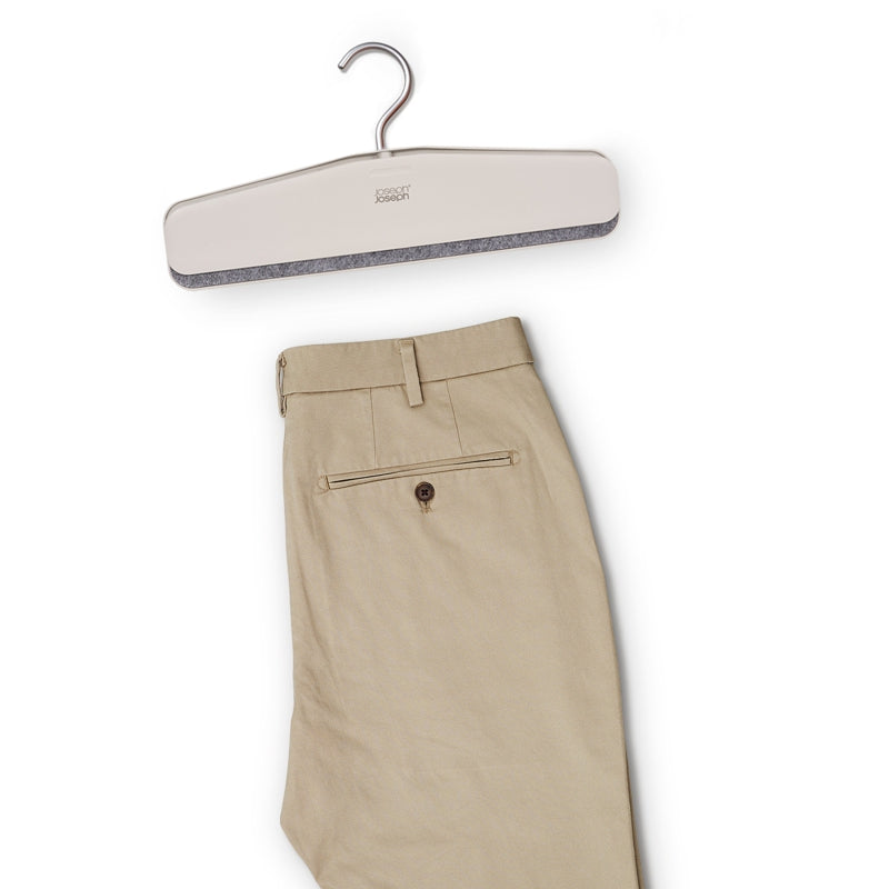 Orderly Set of 2 Easy-Grip Skirt & Pants Hangers