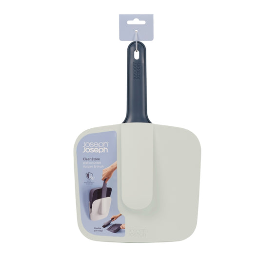 Wall-mounted Dust Pan and Brush