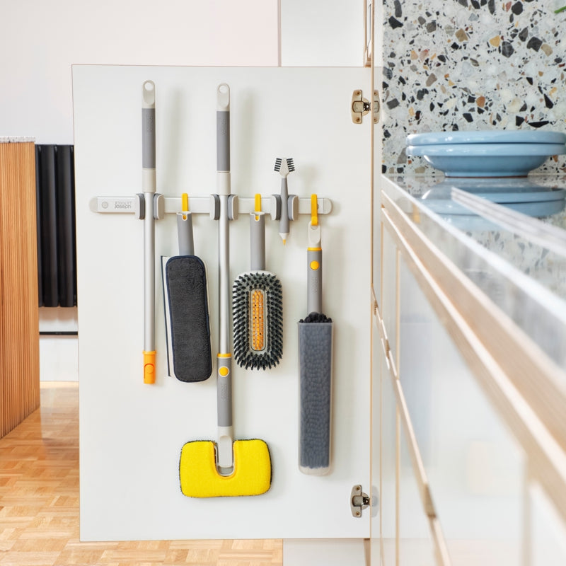 CleanTech Wall-Mounted Pole & Tool Organizer