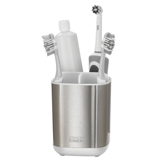 EasyStore™ Steel Toothbrush Caddy