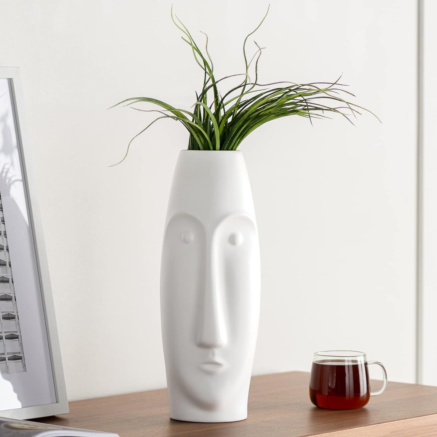 Litho Face Vase