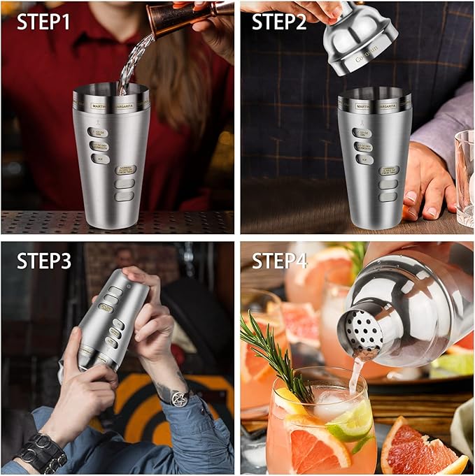 Cocktail Shaker 700ml/23oz SS