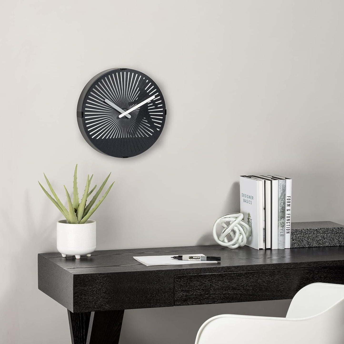 Kinetic Walking Man Wall Clock