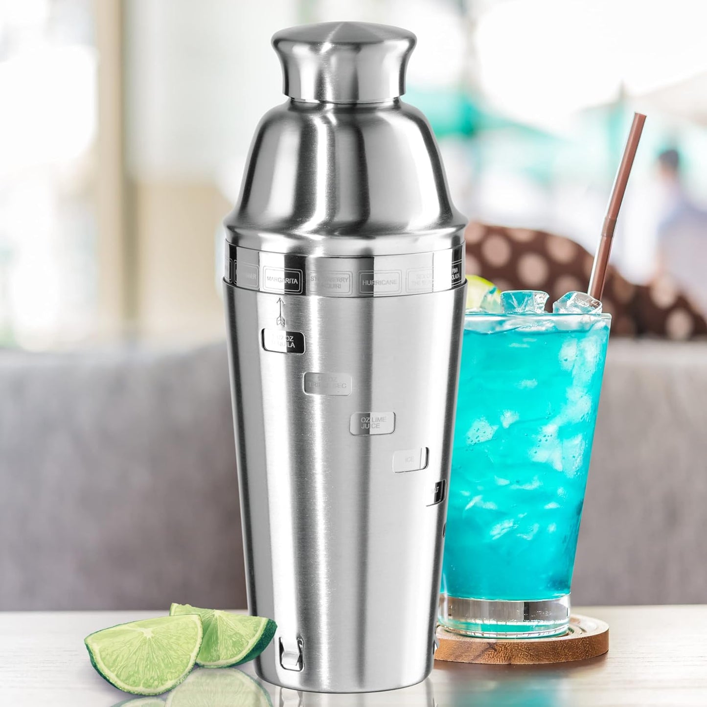 Dial-A-Drink Cocktail Shaker