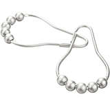 12PK SHOWER HOOK ROLLER RING SATIN