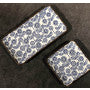 Indigo Blue Rectangle Plate 22x12 cm