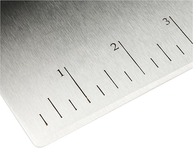 Multi-Purpose Stainless Steel Bench Scraper
