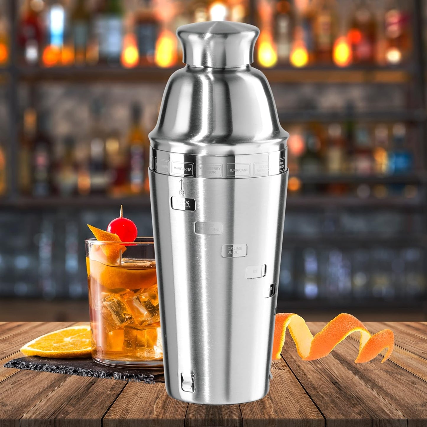 Dial-A-Drink Cocktail Shaker