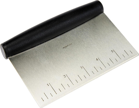 Multi-Purpose Stainless Steel Bench Scraper