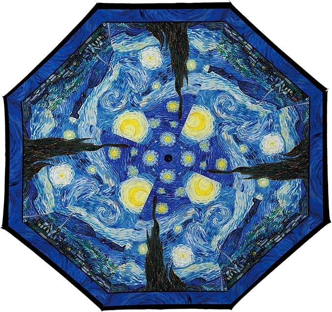 van Gogh Reverse Inverted Umbrella