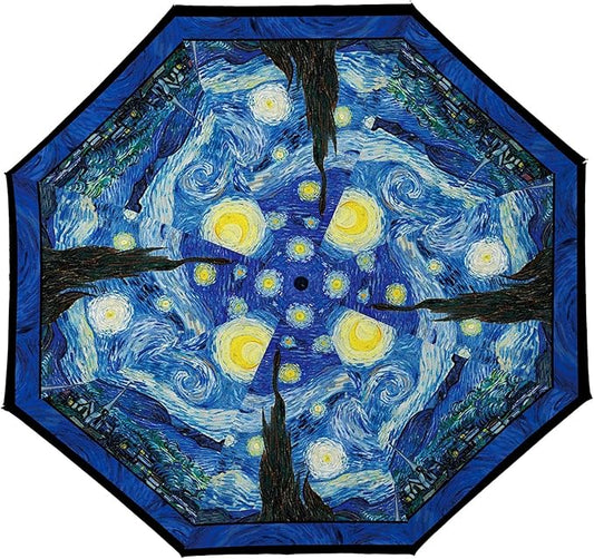 van Gogh Reverse Inverted Umbrella