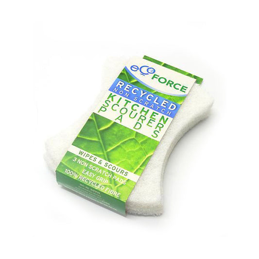 Non Scratch Scourer Pad 3/PK Recycled