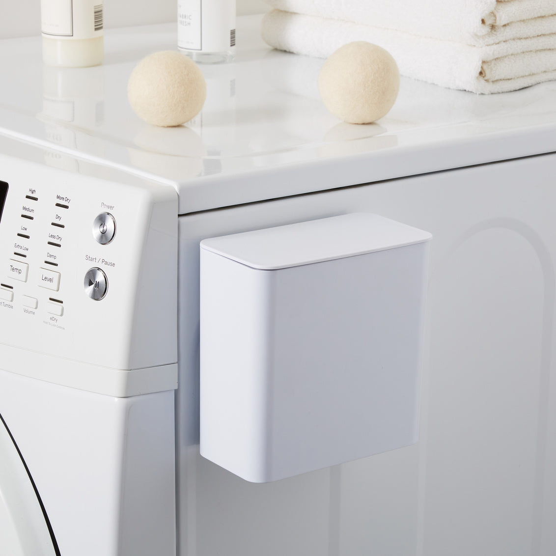 N&T MAGNETIC DRYER STORAGE BOX ABS WHITE