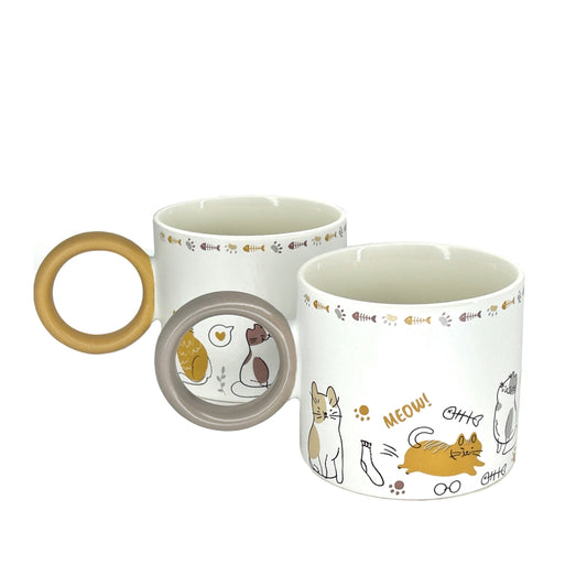 PAWS CAFÉ Cat Mug