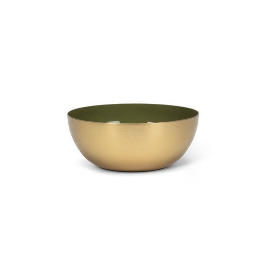 Mini Enamel Bowl Moss Green