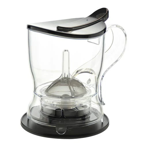 ABERDEEN Easy Pour Tea Steeper, Tea Maker, Bottom Dispensing Teapot - 17.7 fl. oz / 525mL Capacity, Black