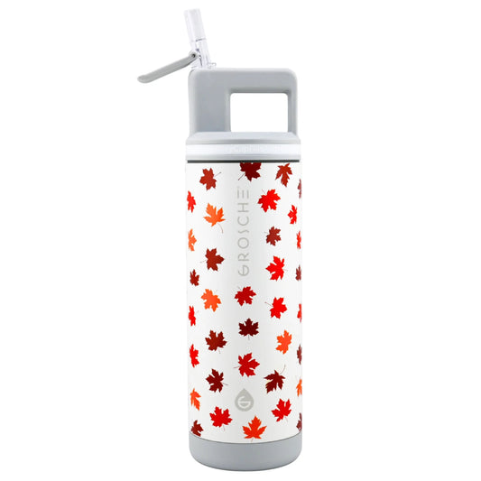 ALPINE Flip 'N Sip Insulated Water Bottle With Straw, 20oz