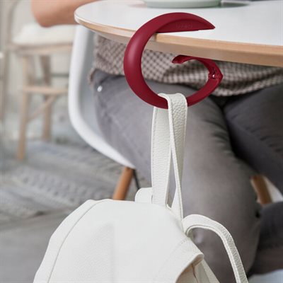 BAG HOOK-CHARCOAL