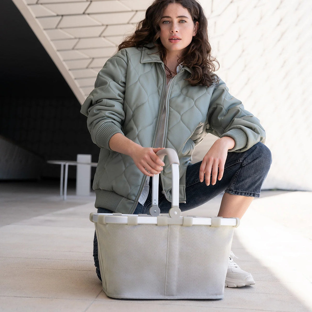 CARRYBAG Herringbone-Grey