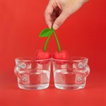 CHERRY DOUBLE TEA INFUSER