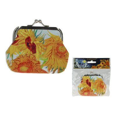 Sunflower coin purse