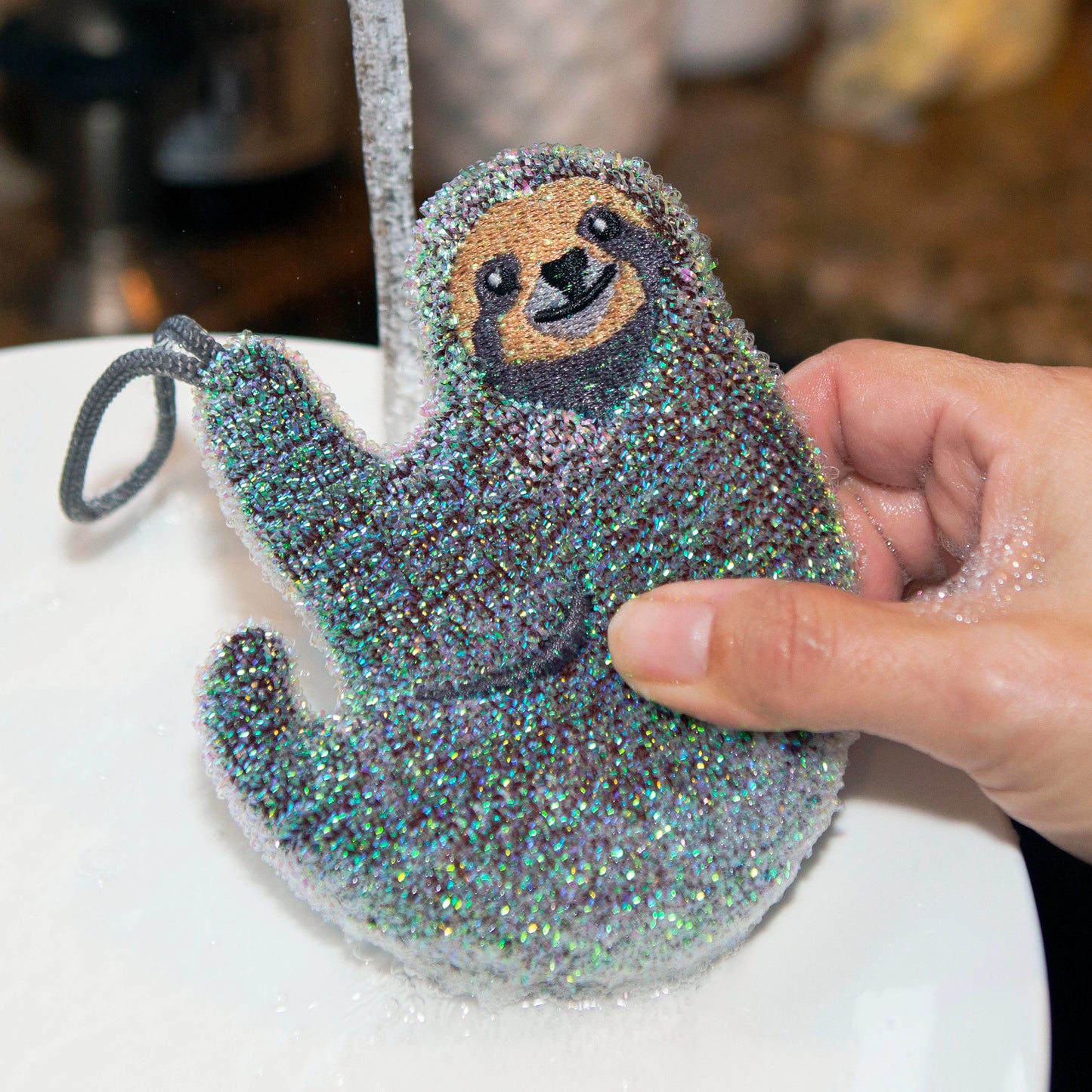 Sloth Scrub Sponge S/3