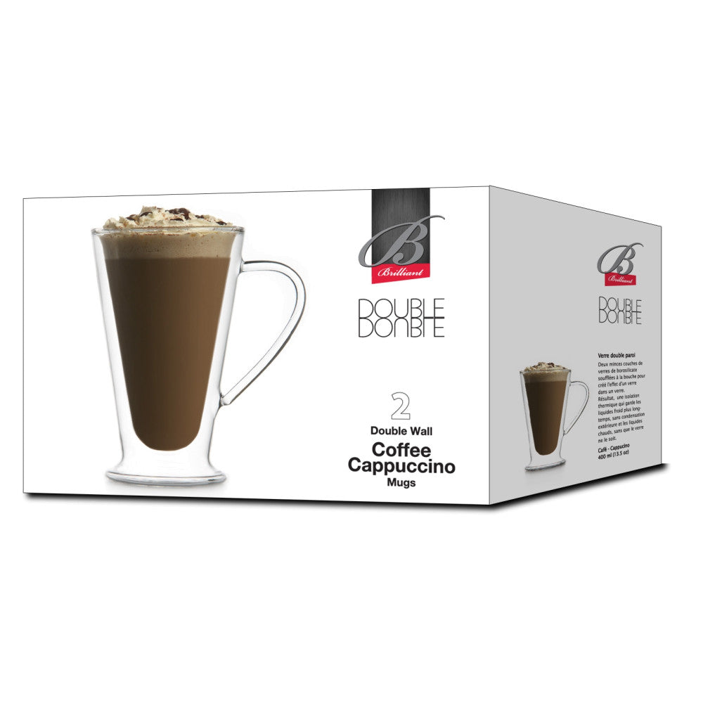 Double Wall Latte 325 ml, Set of 2