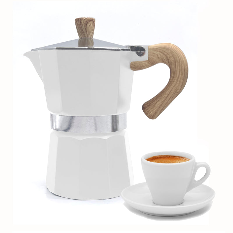 Espresso Maker 3 Cups white